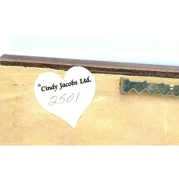 Cindy Jacobs Laser Cut Love bears all things 1 Cor 13:7 Vintage Matted Framed - Picture 5 of 6